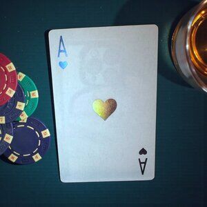 Dior Joy Ace of Hearts pllaying card